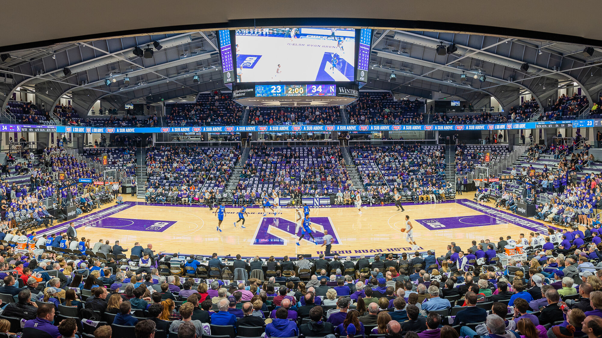 Northwestern University Welsh Ryan Arena Renovation Affiliated Engineers 