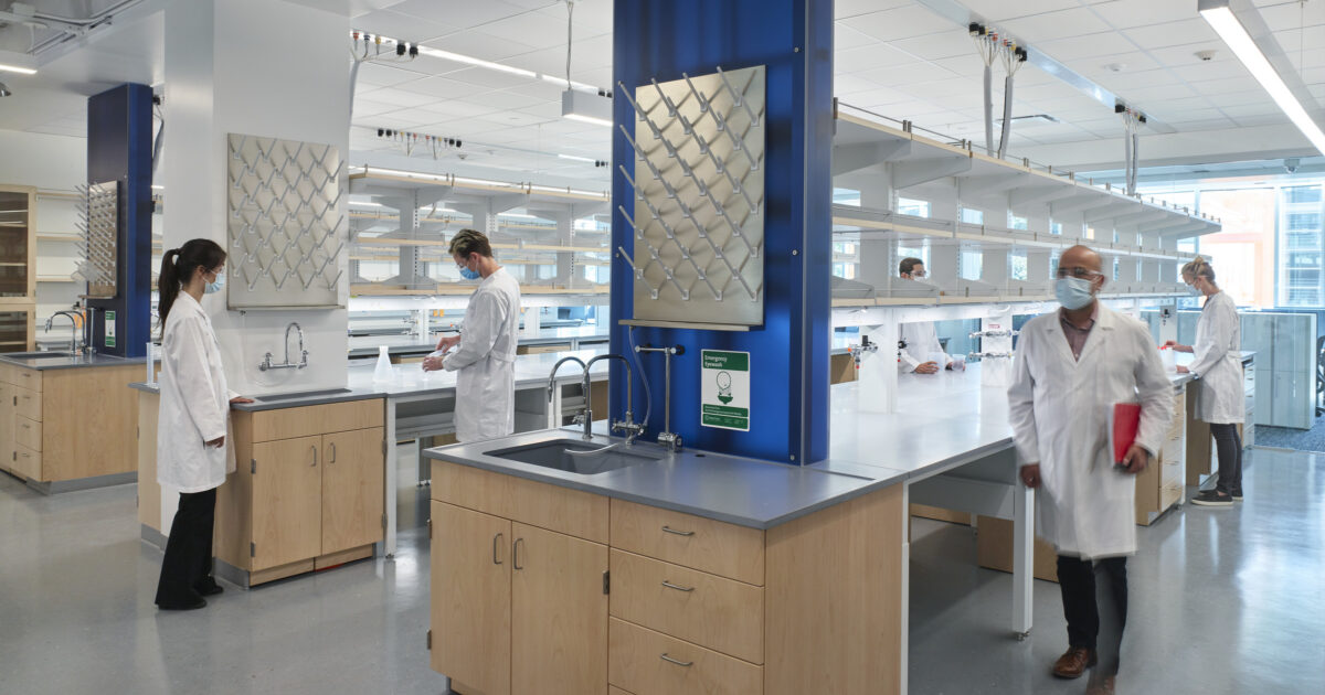 Site Director Lab Lab Manager Highlights AEI Project Innovation… | Affiliated Engineers
